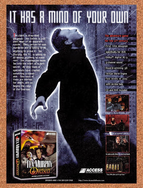 1997 Tex Murphy Overseer PC Original Advertisement / Retro Promo v3