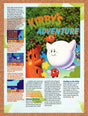 1993 Kirby's Adventure GBA Original Advertisement / Retro Wall Art v1