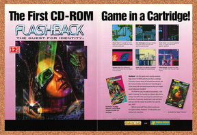 1993 Flashback Genesis Original Advertisement / Retro Promo v3