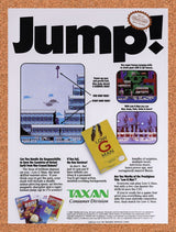 1990 Low G Man NES Original Advertisement / Retro Wall Art v1