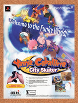 2001 Yanya Caballista PS2 Original Advertisement / Retro Wall Art v1