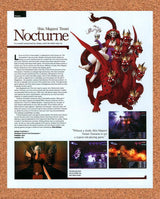 2004 Shin Megami Tensei Nocturne PS2 Original Advertisement / Retro Promo v1