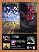 1997 Thunder Truck Rally PC Original Advertisement / Retro Promo v1