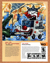 Twisted Metal PS1 Original 2003 Ad Authentic ESRB Rating Video Game Promo Art
