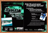 1996 Spycraft The Great Game Sweepstakes Original Advertisement / Retro Promo v9