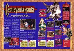 1997 Castlevania Symphony Of The Night PS1 Original Advertisement / Promo vr1
