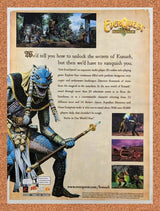 2000 EverQuest Ruins Of Kunark PC Original Advertisement / Retro Promo v2