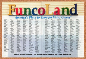 1997 FuncoLand Store Locations Original Advertisement / Retro Wall Art v10