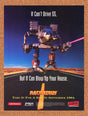 1994 BattleTech Genesis Original Advertisement / Retro Promo v1