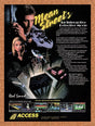 1990 Mean Streets MS-DOS Original Advertisement / Retro Wall Art v2