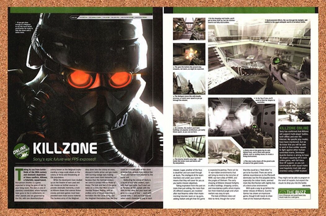 Killzone PS2 Original 2004 Print Ad Authentic Video Game Art Preview Promo