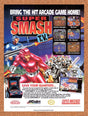 1992 Super Smash TV SNES Original Advertisement / Retro Wall Art v1