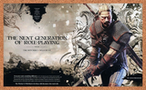 The Witcher 3 Wild Hunt Xbox One Original 2015 Ad Authentic Video Game Promo v1