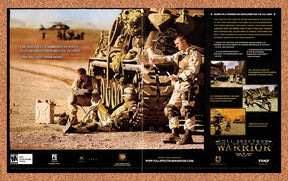 2004 Full Spectrum Warrior PC Original Advertisement / Retro Promo v2