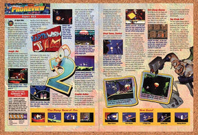 1995 Earthworm Jim 2 SNES Original Advertisement / Retro Wall Art v2