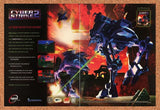 Cyber Strike 2 PC Original 2000 Ad Authentic Windows Mech Video Game Promo
