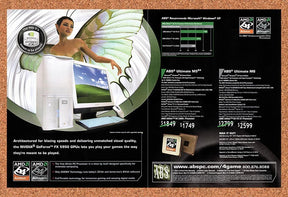 2004 nVidia GeForce FX 5950 GPU ABS Original Advertisement / Retro Promo v5