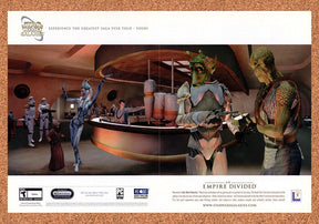 2003 Star Wars Galaxies An Empire Divided PC Original Ad / Promo v2