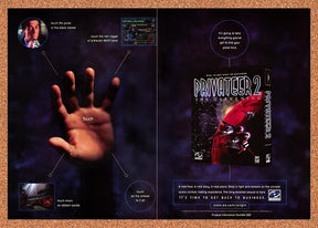 1996 Privateer 2 PC Original Advertisement / Retro Promo v1