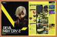 Devil May Cry 2 PS2 Original 2003 Ad Authentic Video Game Preview Art Promo