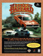 2000 Dukes Of Hazard Racing For Home PS1 Original Advertisement / Retro Promo v1