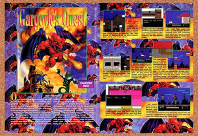 1992 Gargoyle's Quest NES Original Advertisement / Retro Wall Art v3