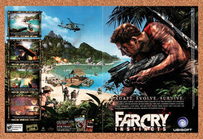 2005 Far Cry Instincts Xbox Original Advertisement / Retro Promo v1