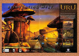 2002 URU Ages Beyond Myst PC Original Advertisement / Retro Promo v1