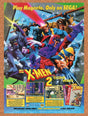 1995 X-Men 2 Clone Wars Genesis Original Advertisement / Retro Wall Art v1