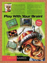 1996 Smart Games PC Original Advertisement / Retro Promo v1
