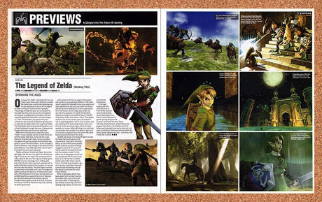 2004 Legend Of Zelda Four Swords Adventures GameCube Original Ad / Promo vr2