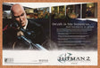 Hitman 2 PC Silent Assassin Original 2004 Ad Authentic Video Game Promo v4