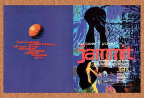 1994 Jammit Genesis Original Advertisement / Retro Wall Art v1