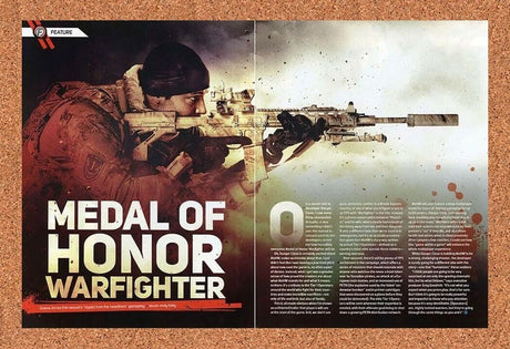 Medal Of Honor Warfighter Xbox 360 Original 2014 Ad Authentic Video Game Promo