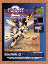 1995 Flight Commander 2 PC Original Advertisement / Retro Promo v1