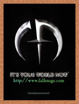 2001 Fallen Age PC Original Advertisement / Retro Wall Art v2