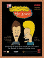 1995 Beavis & Butthead The Video Game SNES Original Ad / Retro Wall Art v5