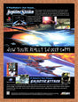 1996 Galactic Attack Saturn Original Advertisement / Retro Promo v1