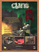 1999 Clans PC Original Advertisement / Retro Promo v1