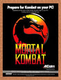 1994 Mortal Kombat PC Original Advertisement / Retro Promo v13