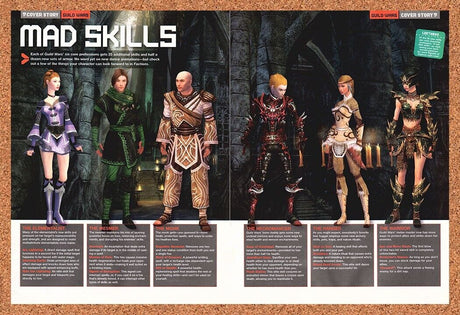 Original 2006 Guild Wars Factions PC Vintage Ad - Video Game Promo Wall Art 1