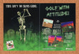 Links Extreme Golf PC Halloween Original 2000 Ad Funny Skeleton Video Game Promo