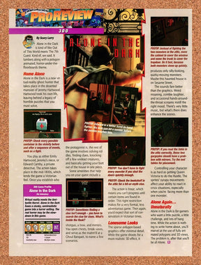 1994 Alone In The Dark 3DO Original Advertisement / Retro Promo vr1