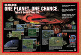 1996 Deadlock Planetary Conquest PC Original Advertisement / Retro Promo v1