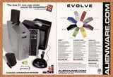Alienware Gaming PC Original 2003 Ad Authentic nVidia GeForce 3Retro Tech Promo