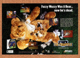 2000 Fur Fighters Dreamcast Original Advertisement / Retro Promo v2