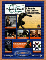 2000 Parasite Eve II GameStop Original Advertisement / Retro Promo v2