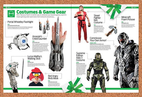 2012 Microsoft Xbox Costumes & Game Gear Original Ad / Retro Wall Art v9