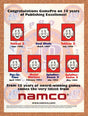 1999 Namco GamePro 10th Anniversary Original Advertisement / Retro Promo v5