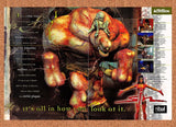 1998 Sin PC Original Advertisement / Retro Promo v5